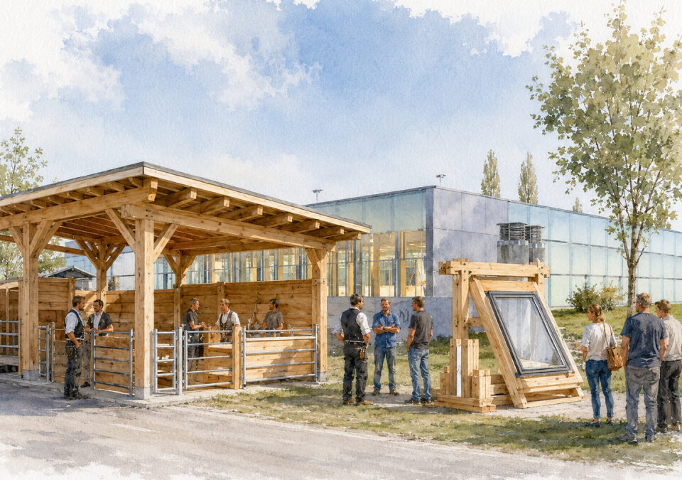 GZ Holzbau an der GAKU 2026 – Holz, Handwerk und ein Stall mit Geschichte